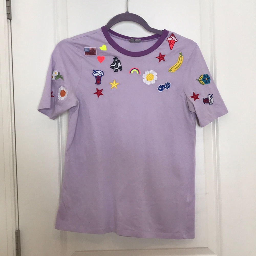 ASOS Patch Embellished T-Shirt